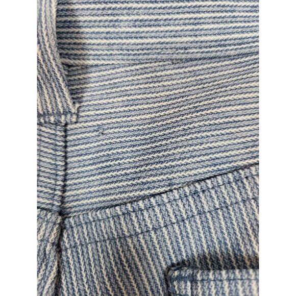 Vintage Levi's Gentleman's Jeans Men's Flare Pants Pinstripe Stripe 70's 32 x 29 - Picture 8 of 8
